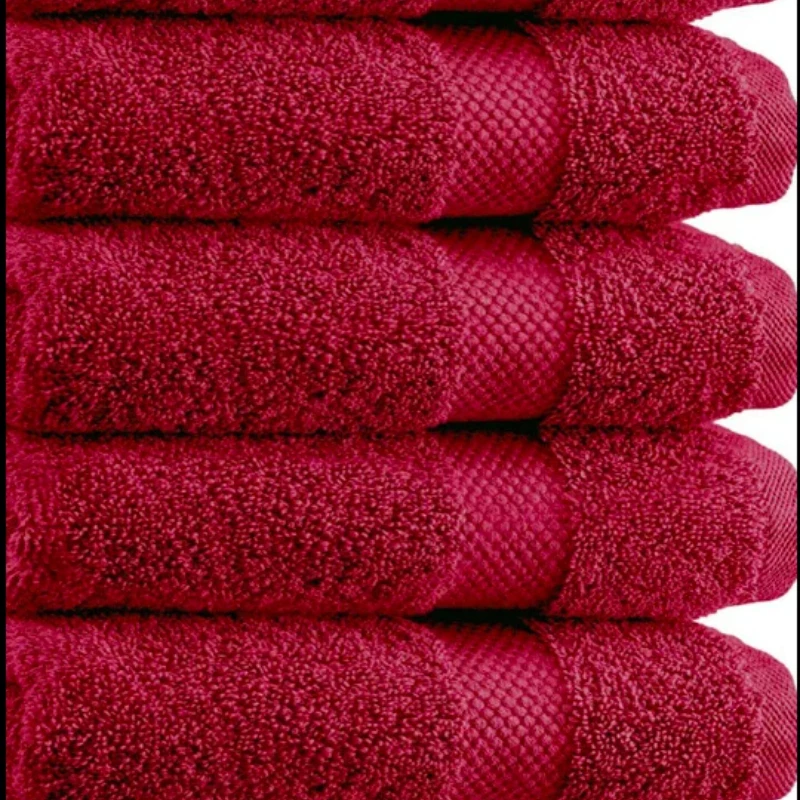 Premium 100% Cotton Soft-Bath Towels 27"X54" SET OF 6 Pieces Burgundy Color of Bath Towel
Premium 100% Cotton Soft-Bath Towels 27"X54" SET OF 6 Pieces Burgundy Color of Bath Towel