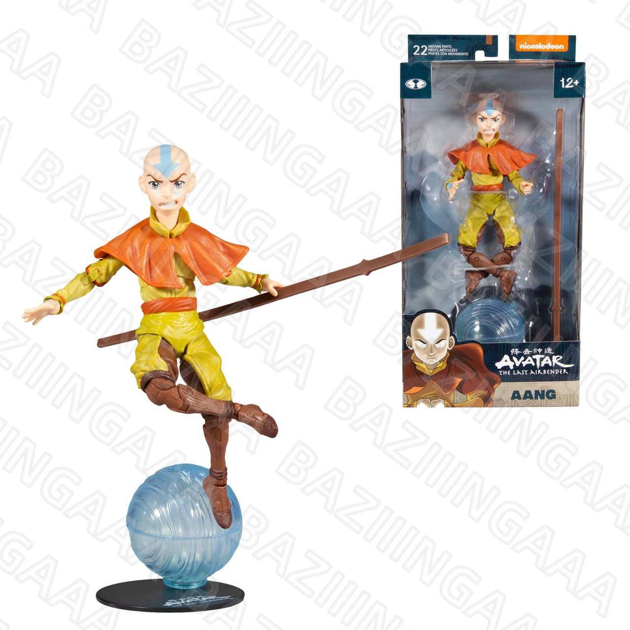 

McFarlan Toys Aang (Avatar: The Last Airbender) 18cm Action Figure Doll Children's Toys Model Garage Collection Kit DC