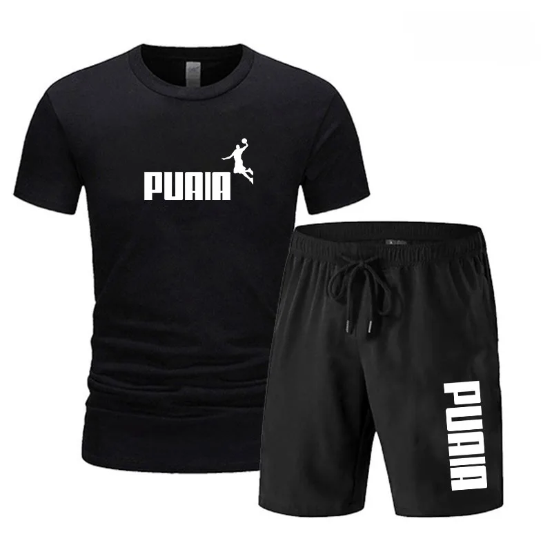 Summer Popular Men's T-shirt+shorts Suit Men Sports Suit Printing Casual Fashion Short-sleeved T-shirt Set Men Joggers Suit Set
Summer Popular Men's T-shirt+shorts Suit Men Sports Suit Printing Casual Fashion Short-sleeved T-shirt Set Men Joggers Suit Set