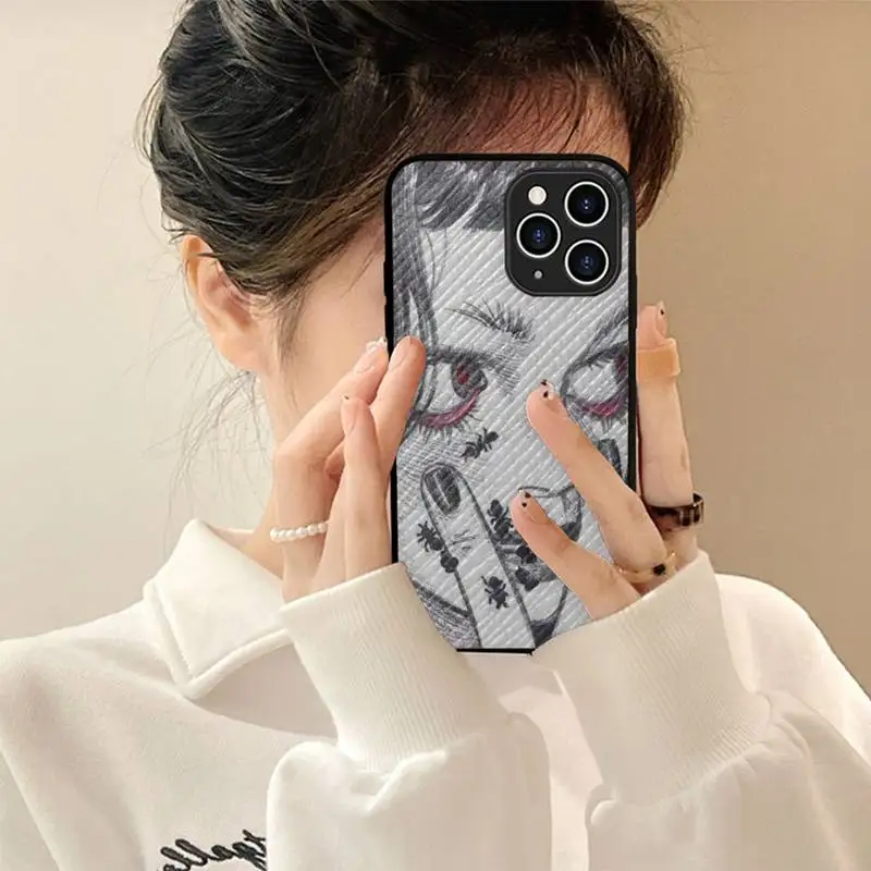 Japanese Horror Manga Style Phone Case Hard Leather Case for iPhone 11 12 13 Mini Pro Max 8 7 Plus SE 2020 X XR XS Coque
Japanese Horror Manga Style Phone Case Hard Leather Case for iPhone 11 12 13 Mini Pro Max 8 7 Plus SE 2020 X XR XS Coque
