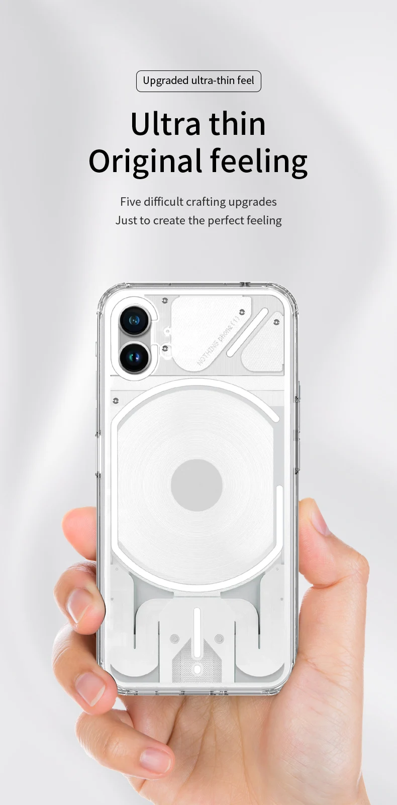New Nothing Phone One/Nothing Phone1 Phone Case, Crystal Clear Upgrade Anti-Yellow Ultra Thin Slim Slim Soft Silicone Phone Case
New Nothing Phone One/Nothing Phone1 Phone Case, Crystal Clear Upgrade Anti-Yellow Ultra Thin Slim Slim Soft Silicone Phone Case