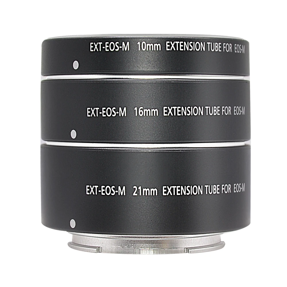 

Mcoplus 10mm 16mm 21mm AF Auto Focus Macro Extension Tube Ring set for Canon EF-M Mount EOS M M2 M3 M5 M6 II M10 M50 M100 M200