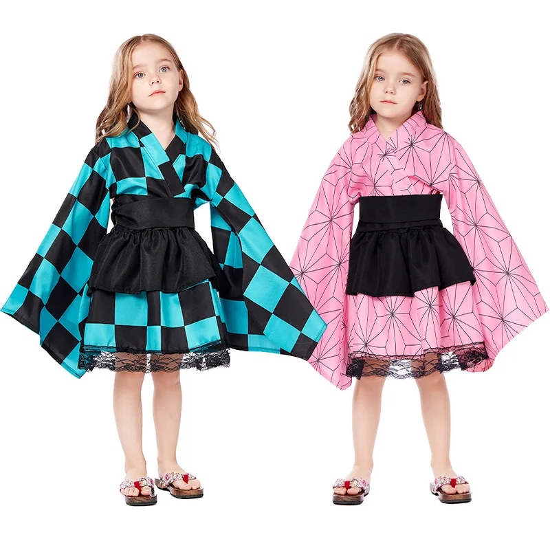 Anime Clothes Girls Dress Japanese Kimono Children Cospaly Costume Festival Carnival Cartoon Character Kids Fission Dresses
Anime Clothes Girls Dress Japanese Kimono Children Cospaly Costume Festival Carnival Cartoon Character Kids Fission Dresses