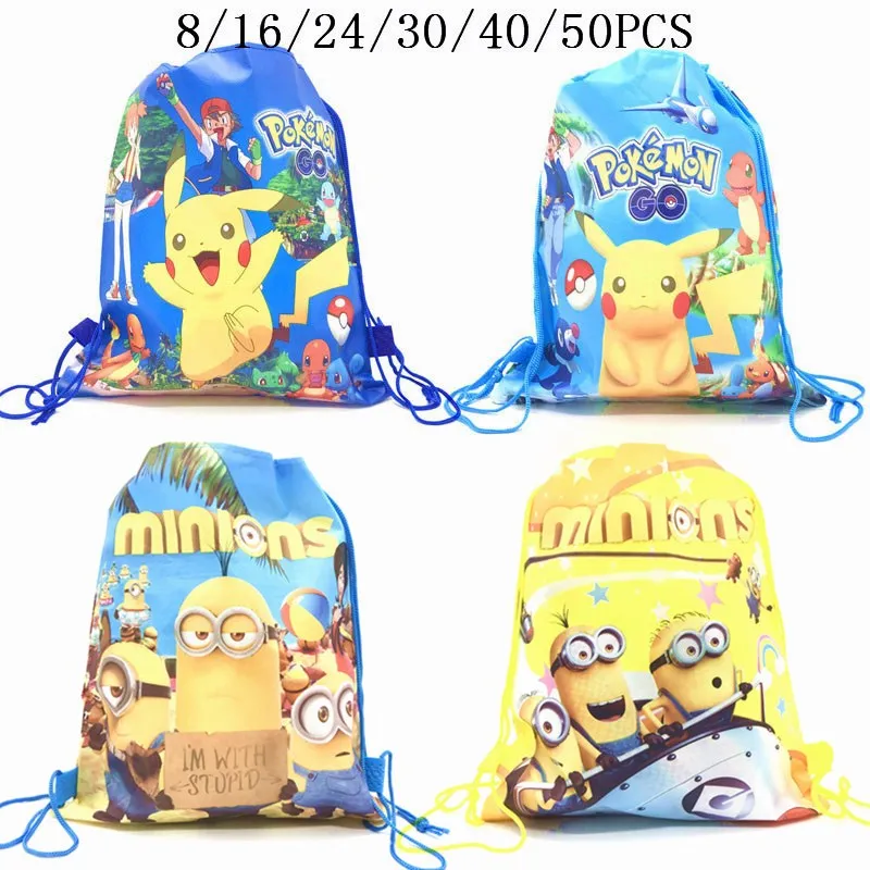 8/16/24/50PCS Banana Man Theme Non-Woven Fabrics Drawstring Backpack Banana Man Cartoon Girls Schoolbag Shopping Bags
8/16/24/50PCS Banana Man Theme Non-Woven Fabrics Drawstring Backpack Banana Man Cartoon Girls Schoolbag Shopping Bags