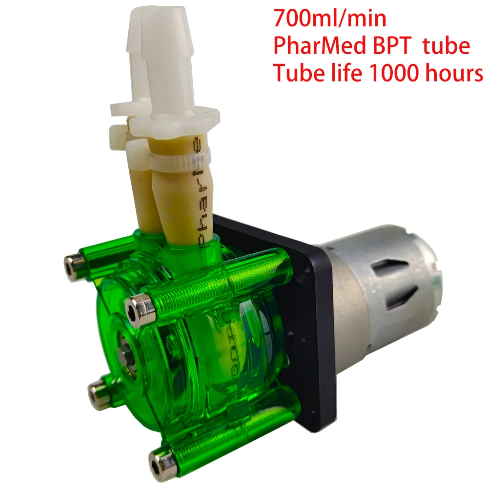 Peristaltic pump,Dosing pump,Water pump,12V 24V DC, High Flowrate for Aquarium Lab Analytical
Peristaltic pump,Dosing pump,Water pump,12V 24V DC, High Flowrate for Aquarium Lab Analytical