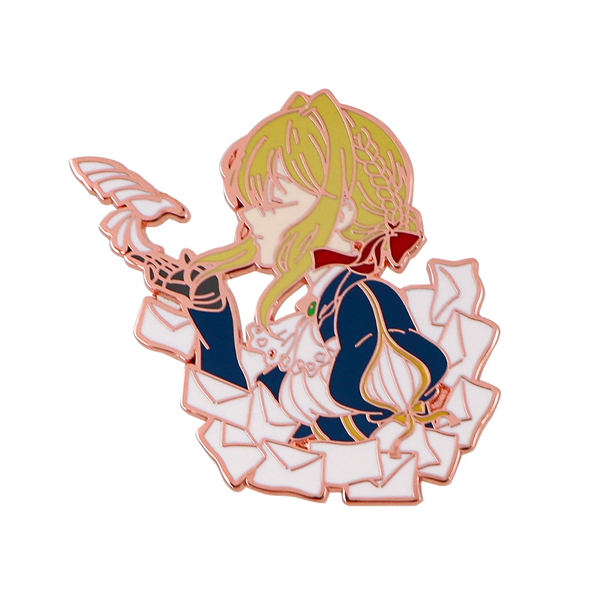 Violet Evergarden Enamel Pin Creative Metal Badges Women Brooches Anime Lapel Pins For Backpack Anime fan collection pins
Violet Evergarden Enamel Pin Creative Metal Badges Women Brooches Anime Lapel Pins For Backpack Anime fan collection pins