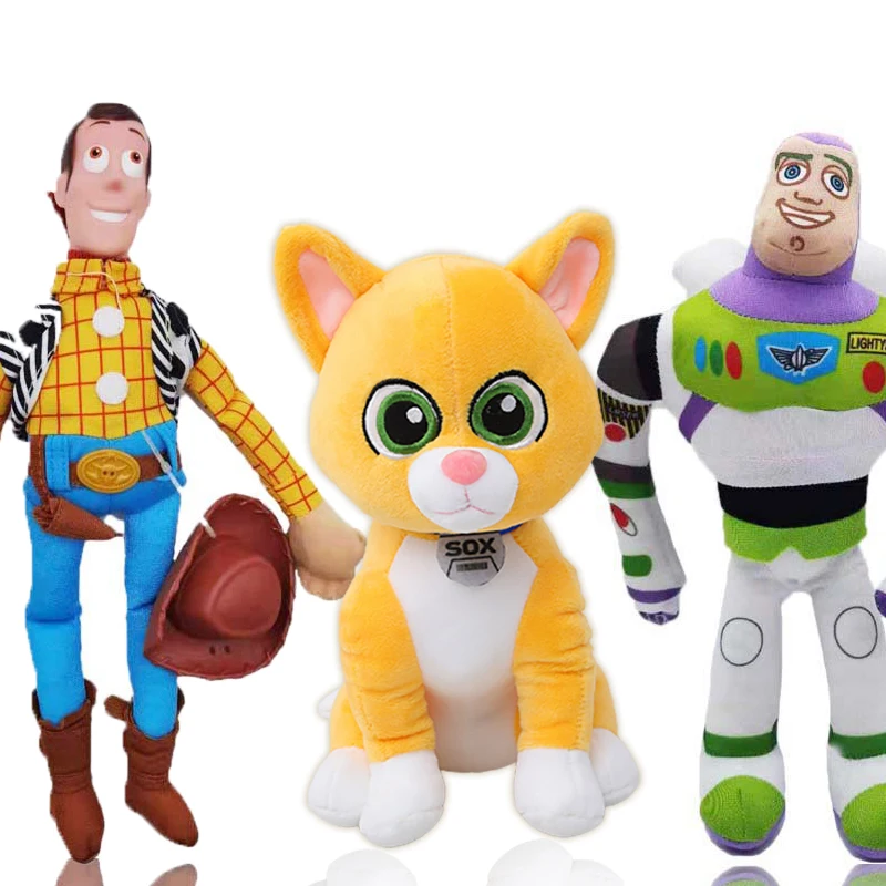 Мягкие плюшевые игрушки в виде кошки из мультфильма Disney Pixar Buzz Lightyear Sox, кукла Вуди Трейси, милый механический щенок, подарок на Рождество и день рождения 
Мягкие плюшевые игрушки в виде кошки из мультфильма Disney Pixar Buzz Lightyear Sox, кукла Вуди Трейси, милый механический щенок, подарок на Рождество и день рождения