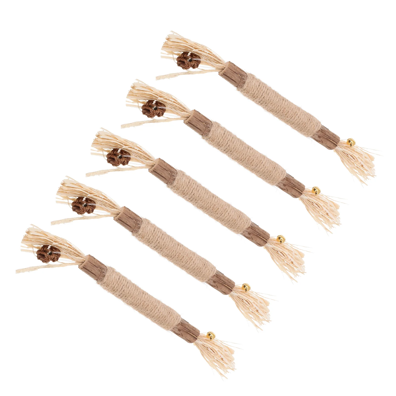 5Pcs Cat Teeth Grinding Kitten Interactive Plaything Cat Molar Stick Cat Playthings
5Pcs Cat Teeth Grinding Kitten Interactive Plaything Cat Molar Stick Cat Playthings