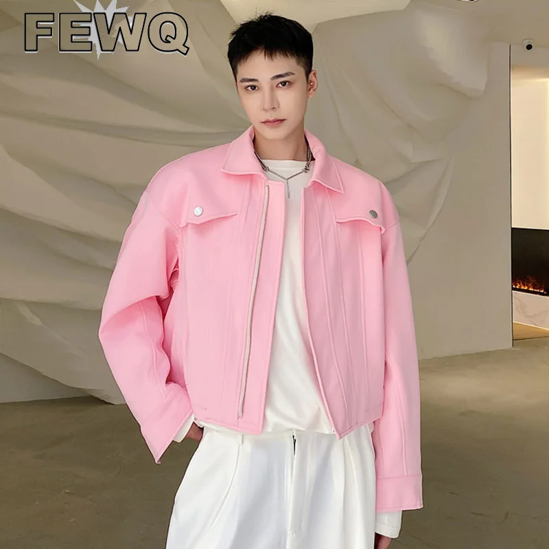 FEWQ Safari Style Fake 2 Pcs Men's Jackets Solid Color Zipper Cardigan Male High Street Coats Korean Chic Autumn 2023 Tops 9D074
FEWQ Safari Style Fake 2 Pcs Men's Jackets Solid Color Zipper Cardigan Male High Street Coats Korean Chic Autumn 2023 Tops 9D074