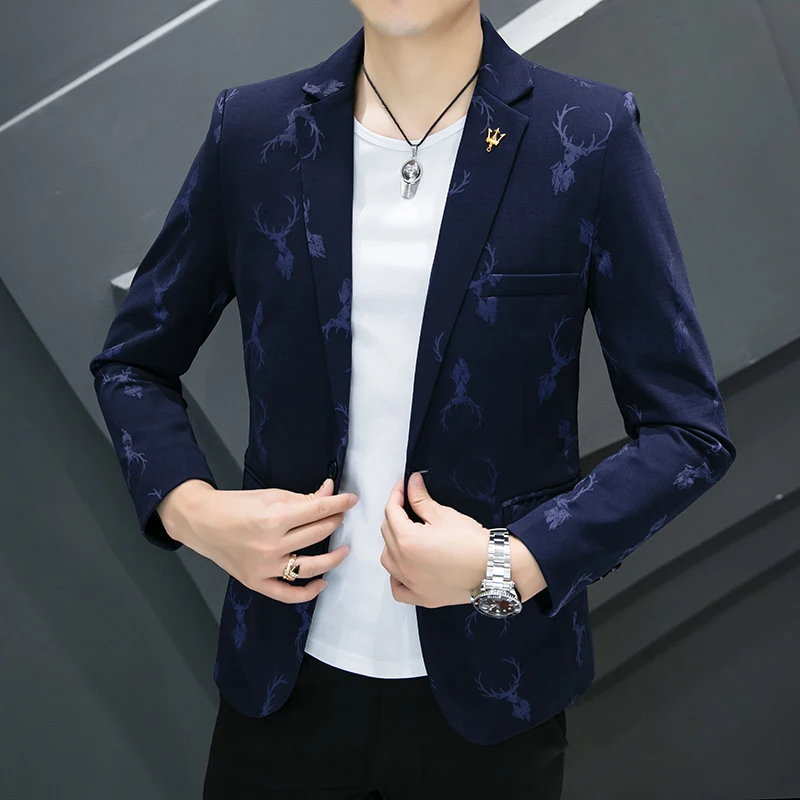 High Quality Blazer Men's Korean Version Fashion Fashion Casual Business Elegant High-end Simple Best Man Gentleman Suit Jacket
High Quality Blazer Men's Korean Version Fashion Fashion Casual Business Elegant High-end Simple Best Man Gentleman Suit Jacket