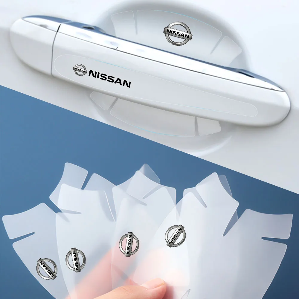 Transparent Car Door Handle Cup Protector Films Anti Scratch Stickers For Nissan Qashqai j11 j10 Juke X Trail t32 Tiida Leaf
Transparent Car Door Handle Cup Protector Films Anti Scratch Stickers For Nissan Qashqai j11 j10 Juke X Trail t32 Tiida Leaf