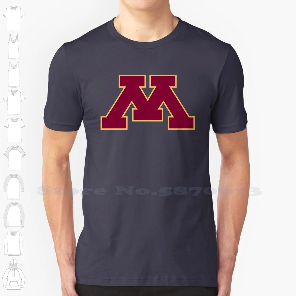 Повседневная футболка с логотипом «Minnesota Golden Gophers», высококачественные футболки из 100% хлопка с графическим принтом
Повседневная футболка с логотипом «Minnesota Golden Gophers», высококачественные футболки из 100% хлопка с графическим принтом