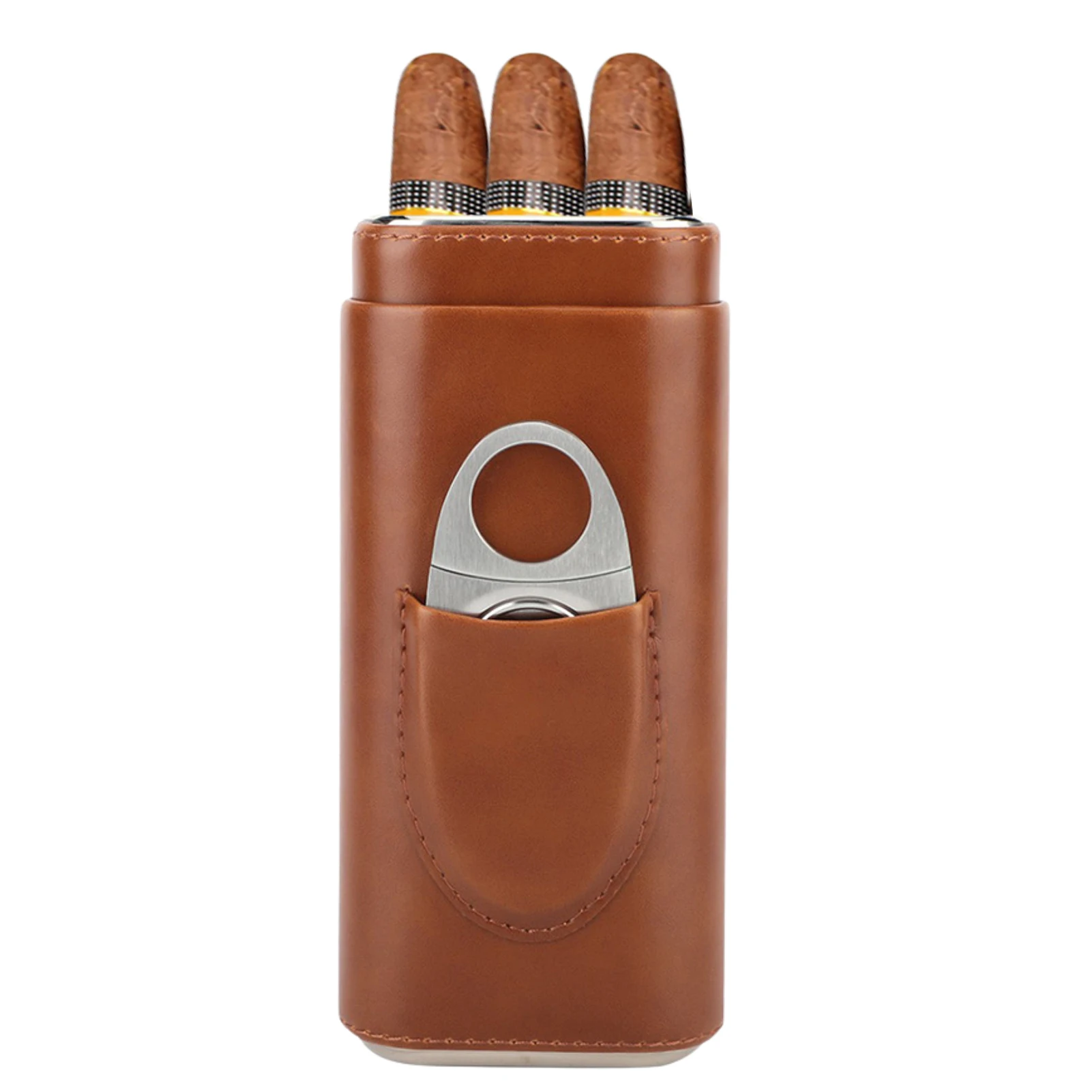 Cigars Holder Portable Cigars Travel Case Cigars Holder with Stainless Steel Cigars Cutter Exquisite Cedar Wooden-lined Humidor
Cigars Holder Portable Cigars Travel Case Cigars Holder with Stainless Steel Cigars Cutter Exquisite Cedar Wooden-lined Humidor