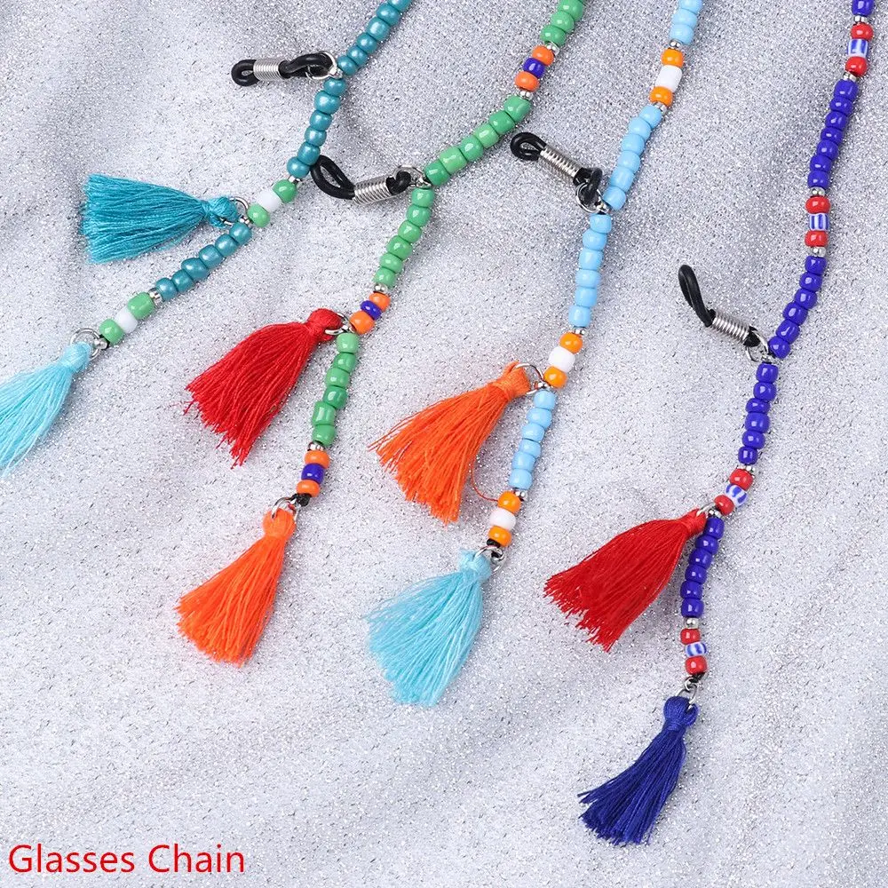 New Arrival Retro Beads Eyeglass Sunglasses Spectacle Cord with Tassels Neck Strap String Chain Link Holder 4 colours
New Arrival Retro Beads Eyeglass Sunglasses Spectacle Cord with Tassels Neck Strap String Chain Link Holder 4 colours