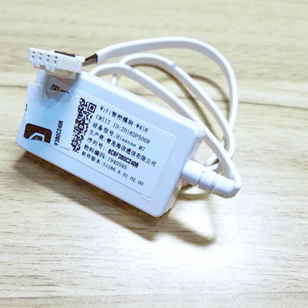 Подходит для домашнего кондиционера Hisense с Wi-Fi, интеллектуальный модуль управления, беспроводное устройство дистанционного управления чер...
Подходит для домашнего кондиционера Hisense с Wi-Fi, интеллектуальный модуль управления, беспроводное устройство дистанционного управления чер...