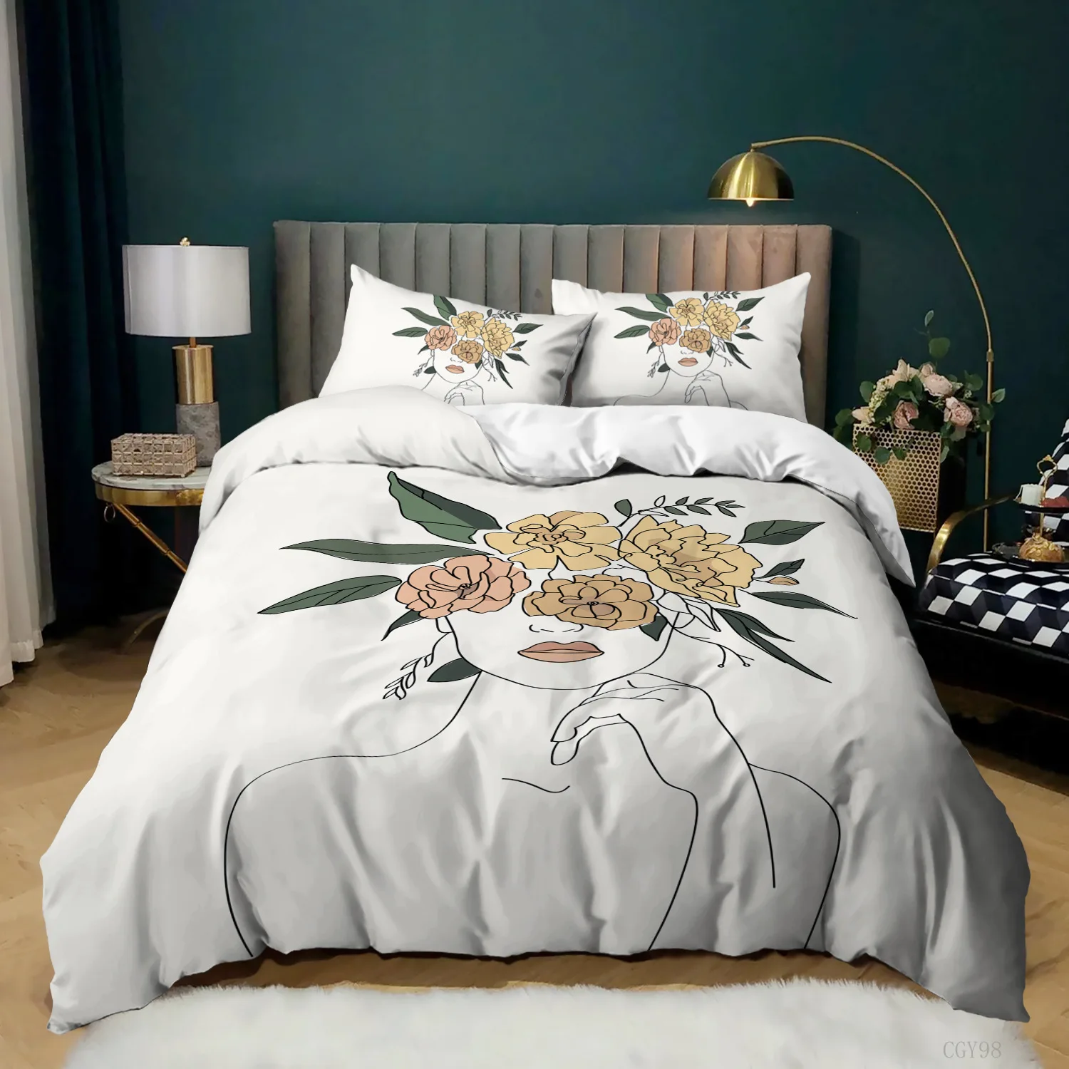 Bedding Set Microfiber Girls Women Eyelash Comforter Cover Set Single King Queen for Room Decor Eyelash Duvet Cover Closed Eyes
Bedding Set Microfiber Girls Women Eyelash Comforter Cover Set Single King Queen for Room Decor Eyelash Duvet Cover Closed Eyes