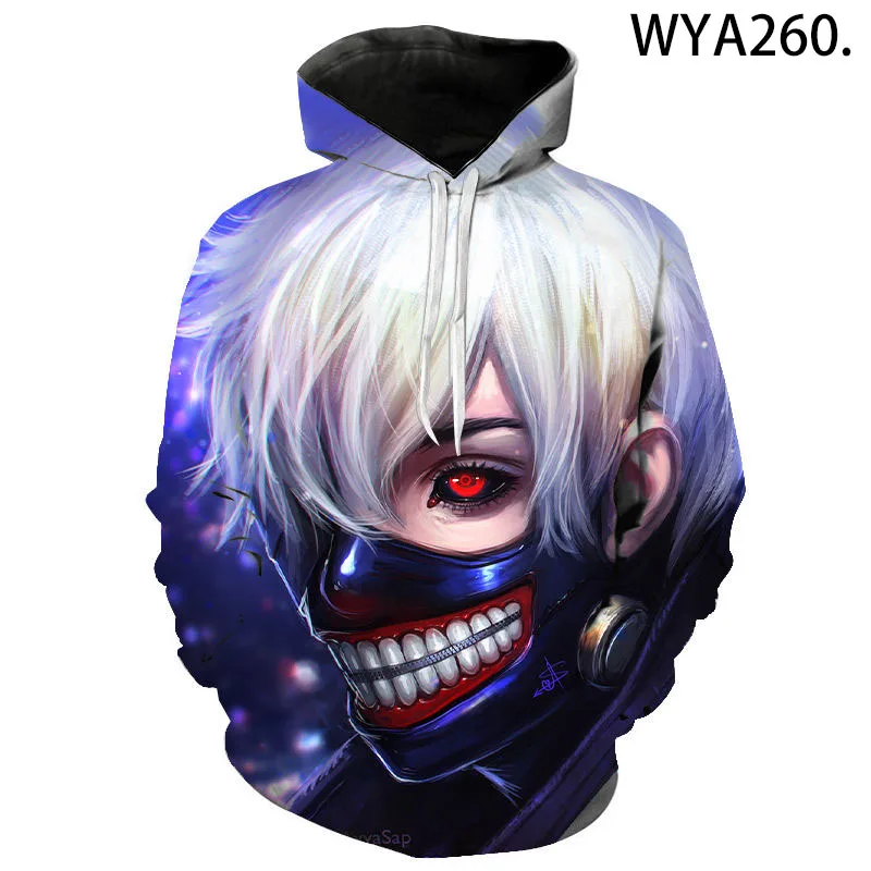 New Hoodies Boy Girl Kids Anime Tokyo Ghoul Fashion 3D Printed Streetwear Pullover Men Women Children Sweatshirts Coat
New Hoodies Boy Girl Kids Anime Tokyo Ghoul Fashion 3D Printed Streetwear Pullover Men Women Children Sweatshirts Coat