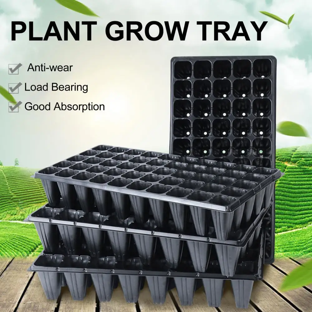 Anti-deform Convenient Breathable Water Drainage Plant Nursery Tray Reusable Planting Tray Large Capacity for Home 
Anti-deform Convenient Breathable Water Drainage Plant Nursery Tray Reusable Planting Tray Large Capacity for Home
