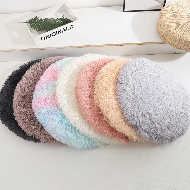 Round Dog Bed Mat Long Plush Cat Blanket Fluffy Lounger Dog Cushion Warm Pet Bed House for Small Large Dogs Cats Pet Supplies
Round Dog Bed Mat Long Plush Cat Blanket Fluffy Lounger Dog Cushion Warm Pet Bed House for Small Large Dogs Cats Pet Supplies