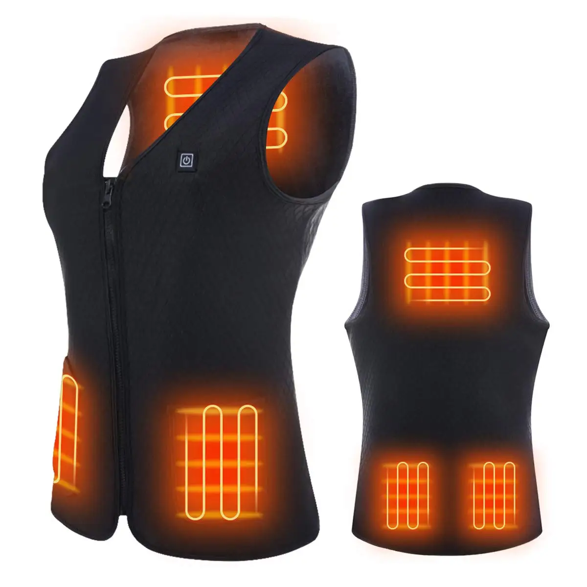 Unisex Heated Vest USB Charging Washable Cold-Proof for Sports Hiking Climbing One Button US Size XXL
Unisex Heated Vest USB Charging Washable Cold-Proof for Sports Hiking Climbing One Button US Size XXL