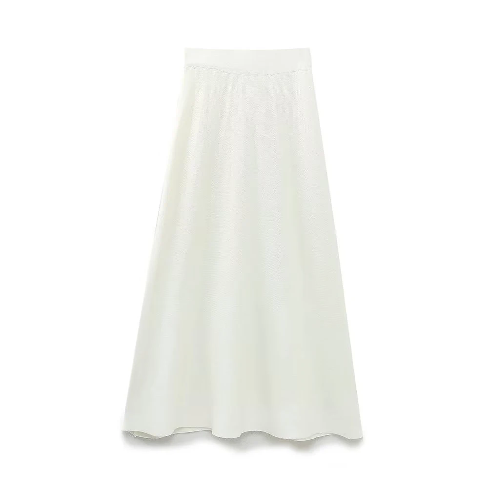 PB&ZA Solid Knit Skirt Women New2022 High Waisted Autumn Long Skirt Korean Elegant Casual Ladies Midi A-Line Female Clothing
PB&ZA Solid Knit Skirt Women New2022 High Waisted Autumn Long Skirt Korean Elegant Casual Ladies Midi A-Line Female Clothing