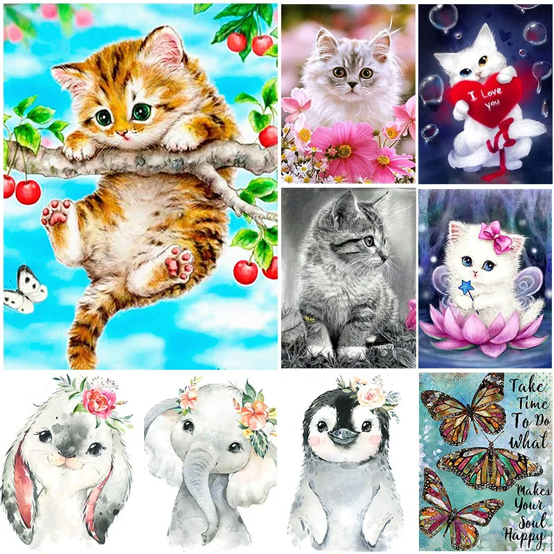 Full Round DIY Diamond Painting Animal Cats Rhinestone 5D Diamond Embroidery Cross Stitch Butterfly Mosaic Art Home Decor Gift
Full Round DIY Diamond Painting Animal Cats Rhinestone 5D Diamond Embroidery Cross Stitch Butterfly Mosaic Art Home Decor Gift