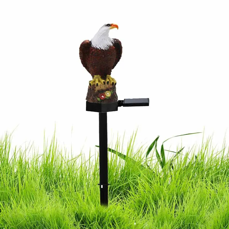 Solar Powered Garden LED Lights Eagle Lamp Ground Plug Lawn Light Waterproof Outdoor Garden Path Yard Lawn Animal Ornament 
Solar Powered Garden LED Lights Eagle Lamp Ground Plug Lawn Light Waterproof Outdoor Garden Path Yard Lawn Animal Ornament