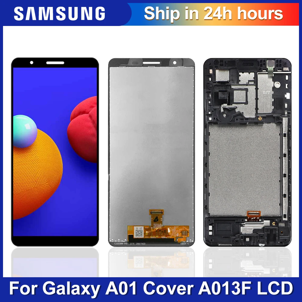 5,3 "для Samsung galaxy A01 core LCD SM-A013G A013F A013G A013M/DS, ЖК-дисплей, сенсорный экран, дигитайзер в сборе, замена
5,3 "для Samsung galaxy A01 core LCD SM-A013G A013F A013G A013M/DS, ЖК-дисплей, сенсорный экран, дигитайзер в сборе, замена
