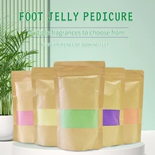 350g Jelly Spa Pedicure Foot Soak Massage Moisturizing Foot Salt Foot Jelly Care