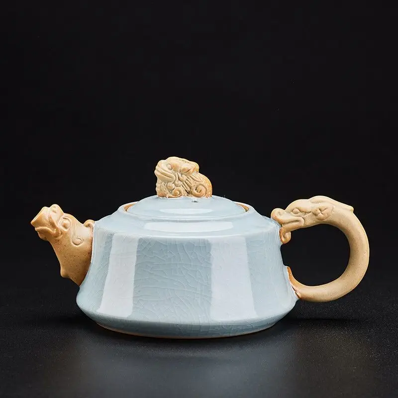 ked Glaze of Teapot Clay Pot Tea Set and Ge Kiln Teeware Teware Yixing Clay Kettle Coffeeware Teaware Gaiwan Teapots Samovar
ked Glaze of Teapot Clay Pot Tea Set and Ge Kiln Teeware Teware Yixing Clay Kettle Coffeeware Teaware Gaiwan Teapots Samovar