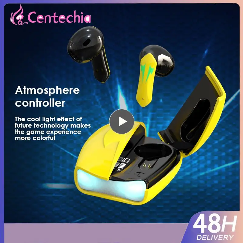 Hifi Music Earphone Wireless Headset With Colorful Breathing Lamp Game Earphones Low Delay E-sports Headphones
Hifi Music Earphone Wireless Headset With Colorful Breathing Lamp Game Earphones Low Delay E-sports Headphones