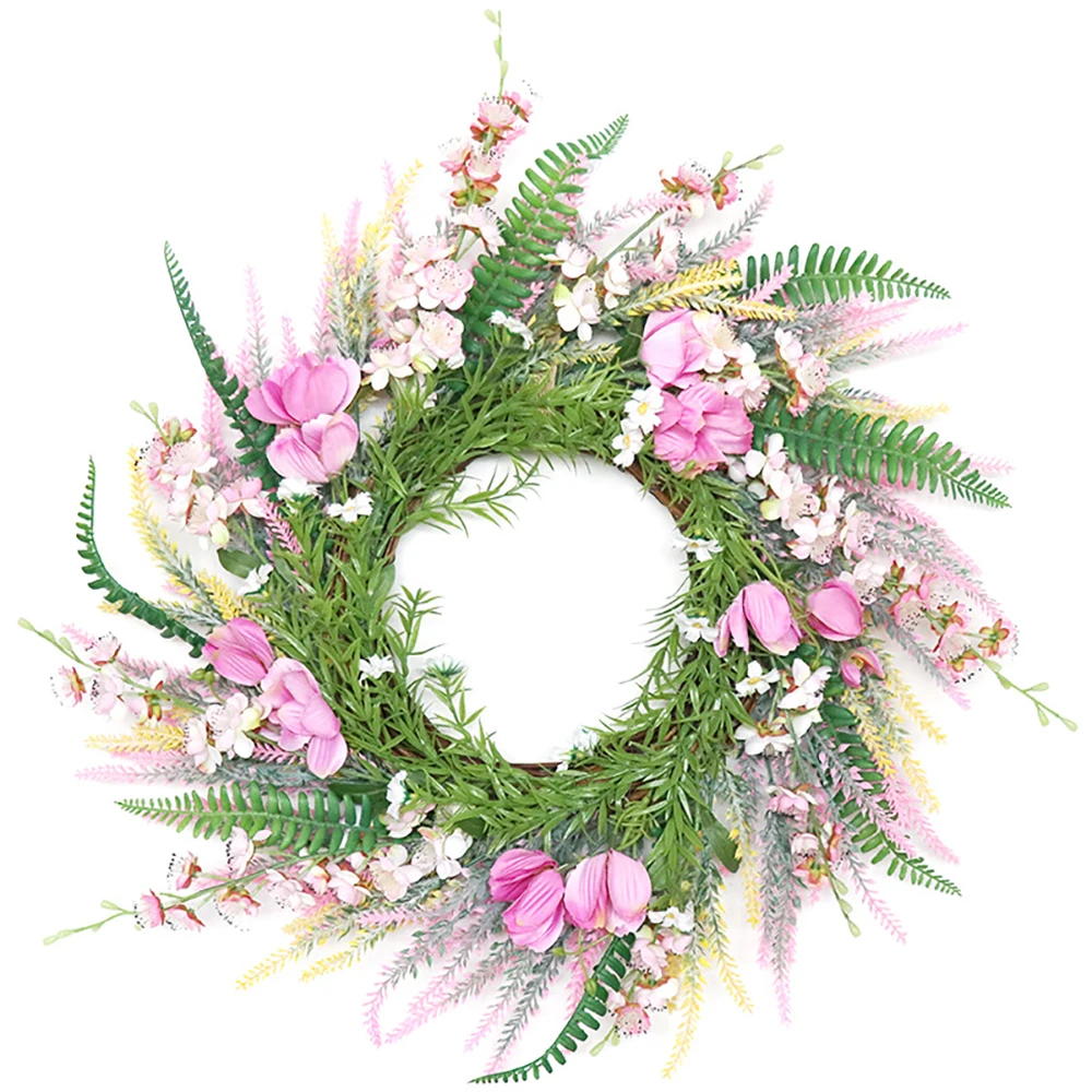 Spring Wreath Artificial Peach Blossom Wreath For All Seasons Round Wreath For Front Door Farmhouse Wall Decoration
Spring Wreath Artificial Peach Blossom Wreath For All Seasons Round Wreath For Front Door Farmhouse Wall Decoration