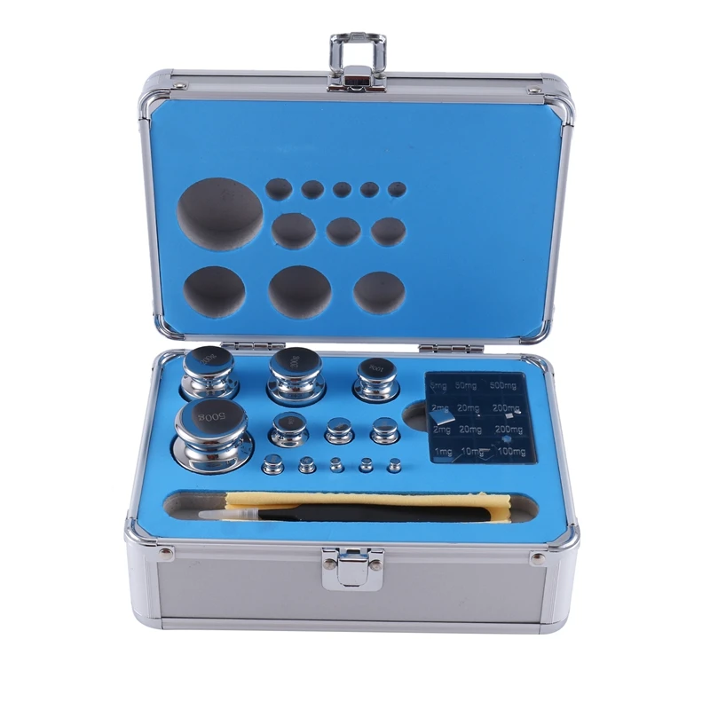 24Pcs Grams Accurate Calibration Set Chrome Plating Scale Weights Kit For Home Kitchen Tool 1Mg- 500G
24Pcs Grams Accurate Calibration Set Chrome Plating Scale Weights Kit For Home Kitchen Tool 1Mg- 500G