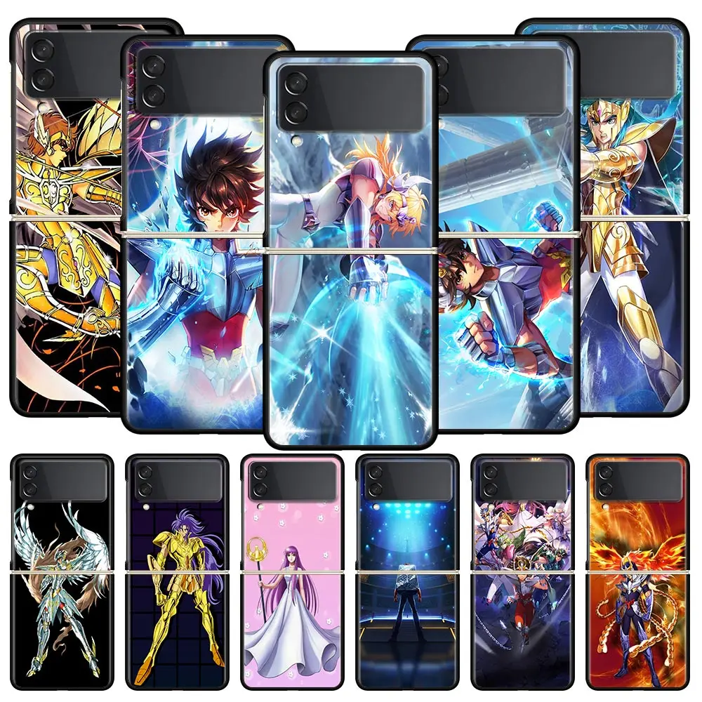 Saint Seiya Anime Phone Case For Samsung Galaxy Z Flip3 Fold Black Hard PC Shell For Samsung Galaxy Z Flip 5G Back Cover Couqe
Saint Seiya Anime Phone Case For Samsung Galaxy Z Flip3 Fold Black Hard PC Shell For Samsung Galaxy Z Flip 5G Back Cover Couqe