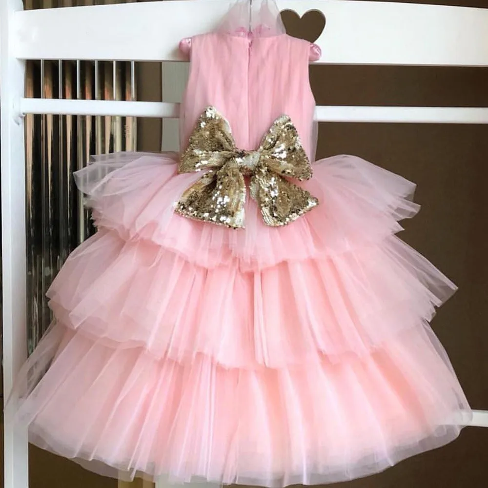 Cute Flower Girl Dresses Ball Gown Tiered Tulle Sequins Bow Lilttle Kids Birthday Pageant Gown Kids Customes Custom Color
Cute Flower Girl Dresses Ball Gown Tiered Tulle Sequins Bow Lilttle Kids Birthday Pageant Gown Kids Customes Custom Color