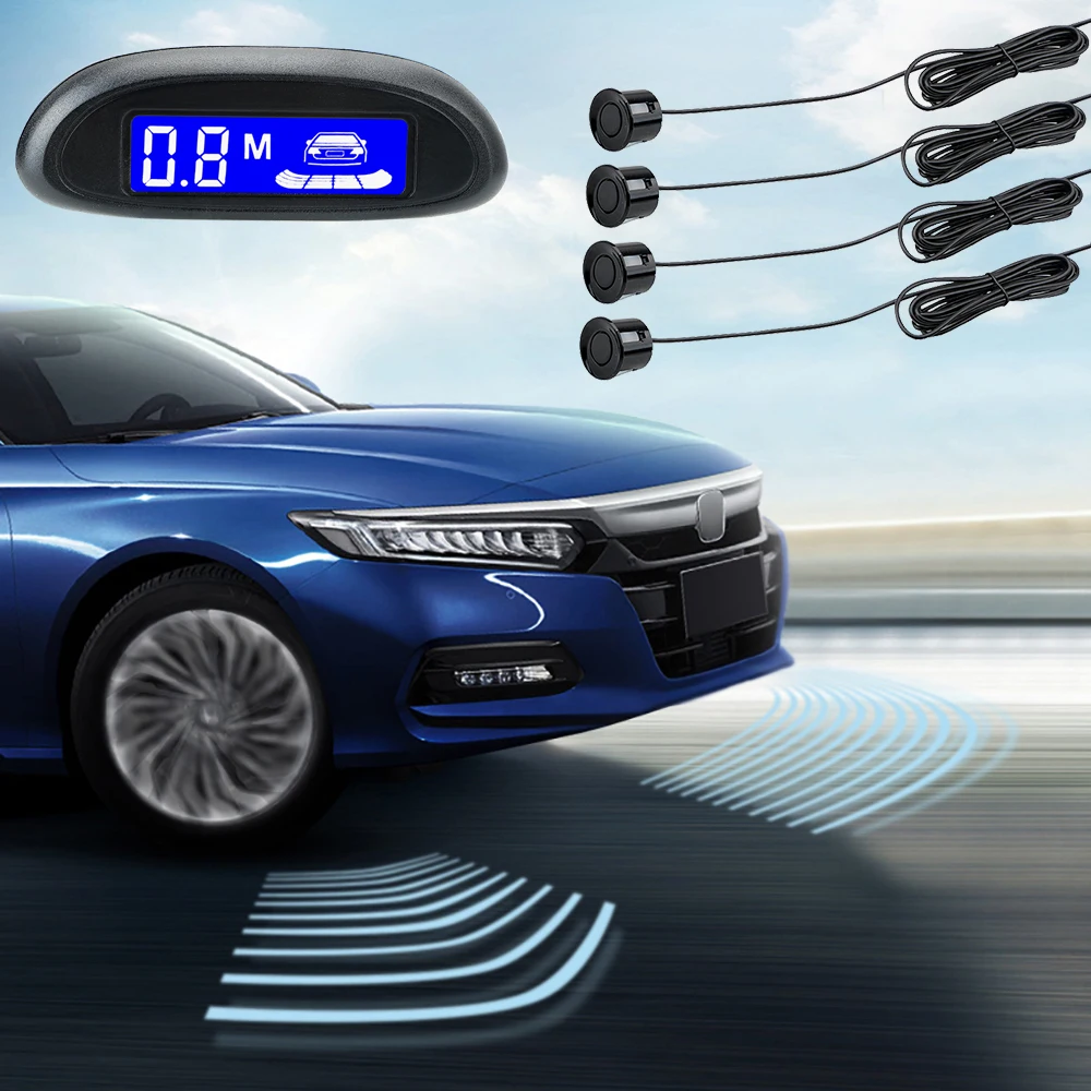Car Reversing Radar Buzzer Detector System with 4 Sensor Car Automatic Parktronic LCD Cars Parking Sensor Parking Sensor System
Car Reversing Radar Buzzer Detector System with 4 Sensor Car Automatic Parktronic LCD Cars Parking Sensor Parking Sensor System