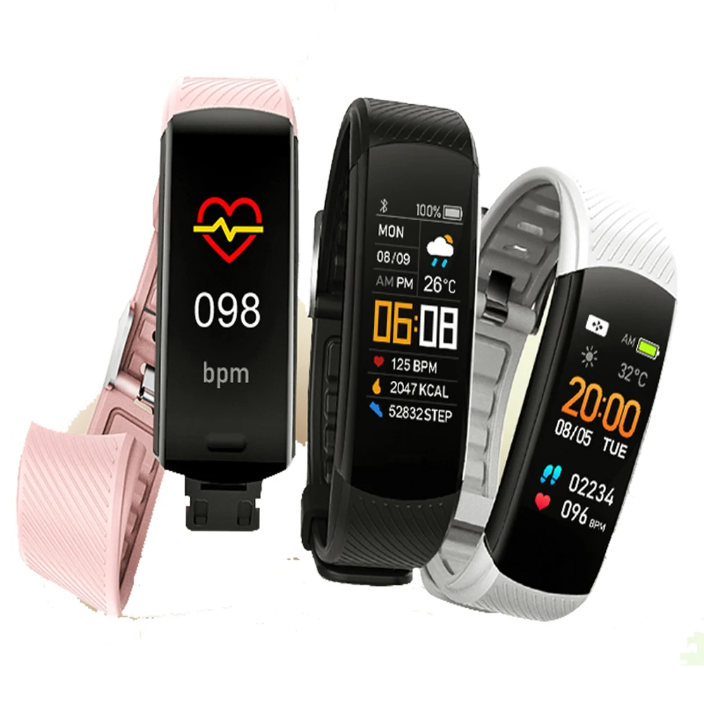 S5s Smart Bracelet Blood Pressure Measurement Pedometer SmartBand Hear Rate Monitor Waterproof Health Fitness Tracker SmartWatch
S5s Smart Bracelet Blood Pressure Measurement Pedometer SmartBand Hear Rate Monitor Waterproof Health Fitness Tracker SmartWatch