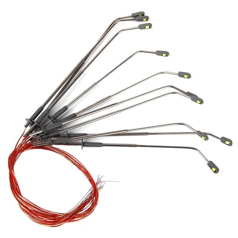 10 pieces height 8 cm model street lamp lighting single for model railroad landscape
10 pieces height 8 cm model street lamp lighting single for model railroad landscape