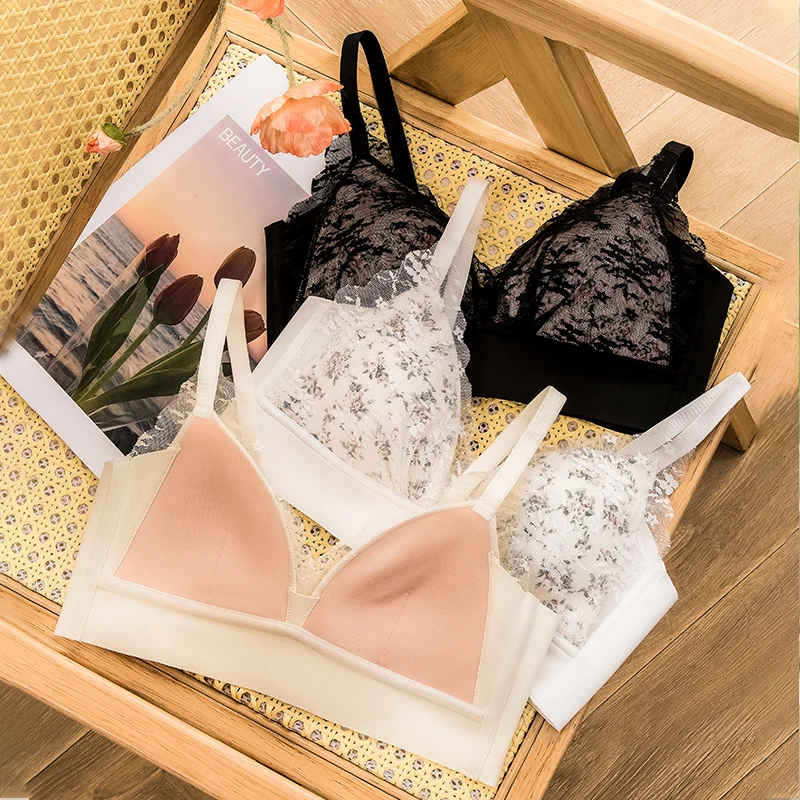Summer New Women's Bra Set No Steel Ring Breathable Thin Cup Large Size Underwear Set Lace Fashion Sexy Gathered Tube Top
Summer New Women's Bra Set No Steel Ring Breathable Thin Cup Large Size Underwear Set Lace Fashion Sexy Gathered Tube Top