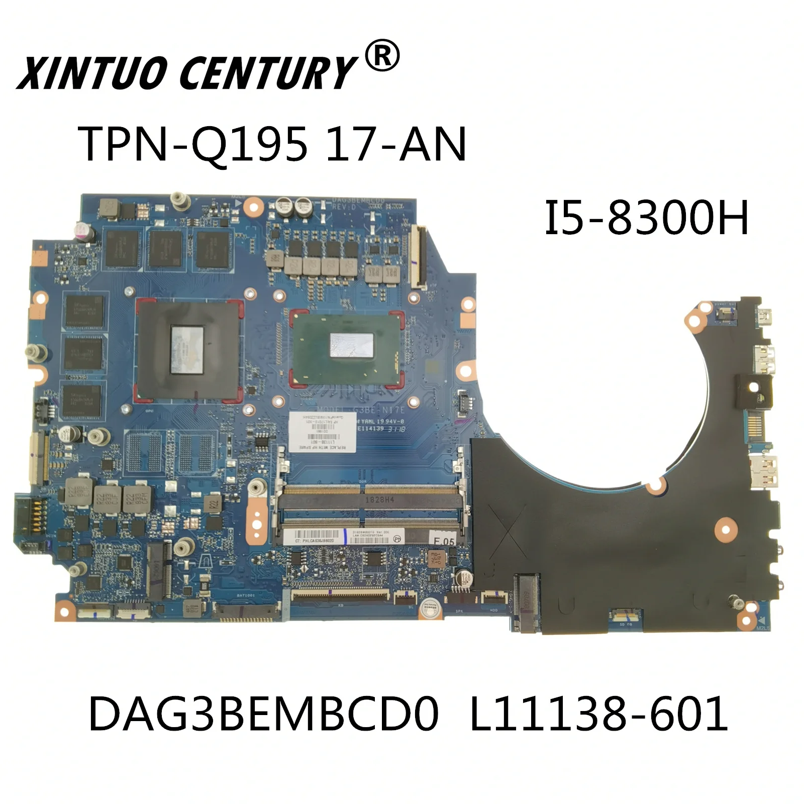 L11138-601 L11138-001 L17013-601 For HP TPN-Q195 17-AN 17T-AN G3BE N17E Laptop Motherboard I5-8300H DAG3BEMBCD0 100% Tested
L11138-601 L11138-001 L17013-601 For HP TPN-Q195 17-AN 17T-AN G3BE N17E Laptop Motherboard I5-8300H DAG3BEMBCD0 100% Tested