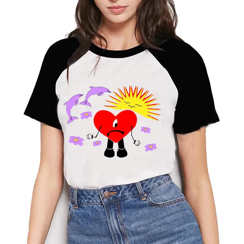 2022 Bad Bunny T-shirt Printed Cartoon T Shirt Women Vintage Black white Tshirt 90s Korean Style Oversize Graphic Tee Shirt Tops
2022 Bad Bunny T-shirt Printed Cartoon T Shirt Women Vintage Black white Tshirt 90s Korean Style Oversize Graphic Tee Shirt Tops