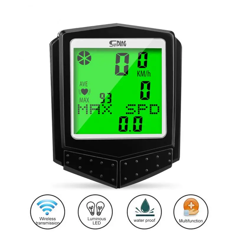 SUNDING MTB Road Bike Computer SD-573C Cycling Code Table Waterproof Wireless Heart Rate Monitor Speedometer Bicycle Accessroies
SUNDING MTB Road Bike Computer SD-573C Cycling Code Table Waterproof Wireless Heart Rate Monitor Speedometer Bicycle Accessroies
