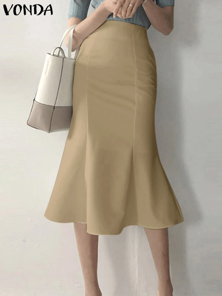 VONDA Y2K Stylish Femme Clothing Casual Jupe Women High Waist Street Pleated Long Skirts Solid Party A-line Faldas Saia Oversize
VONDA Y2K Stylish Femme Clothing Casual Jupe Women High Waist Street Pleated Long Skirts Solid Party A-line Faldas Saia Oversize