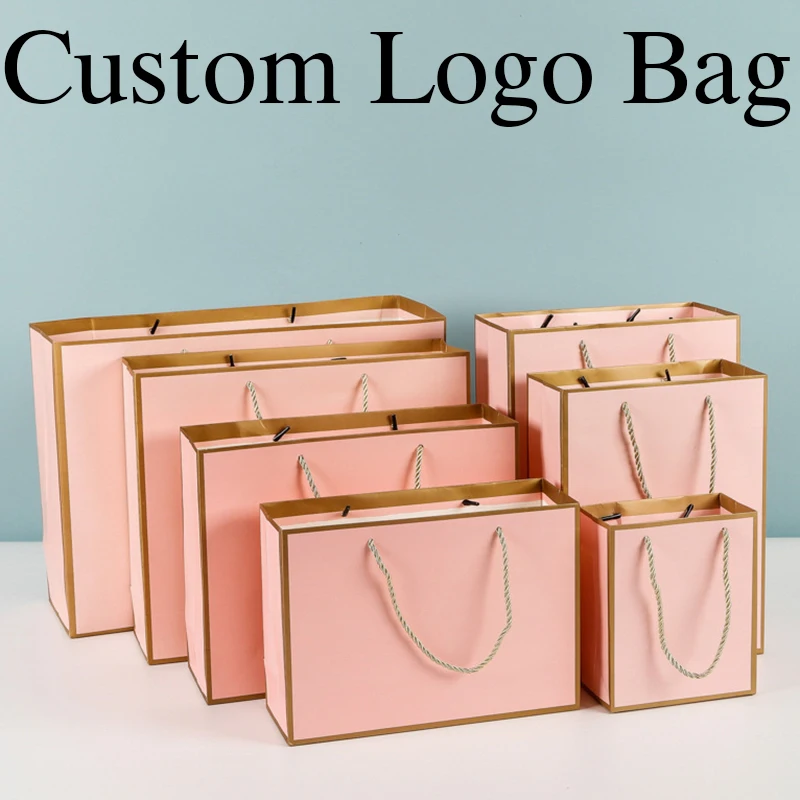10 Pcs Custom Logo Paper Package Pink Bag Christmas Gifts Bags Wedding Gifts Package Bags Clothes Package Bags Brides Bags
10 Pcs Custom Logo Paper Package Pink Bag Christmas Gifts Bags Wedding Gifts Package Bags Clothes Package Bags Brides Bags