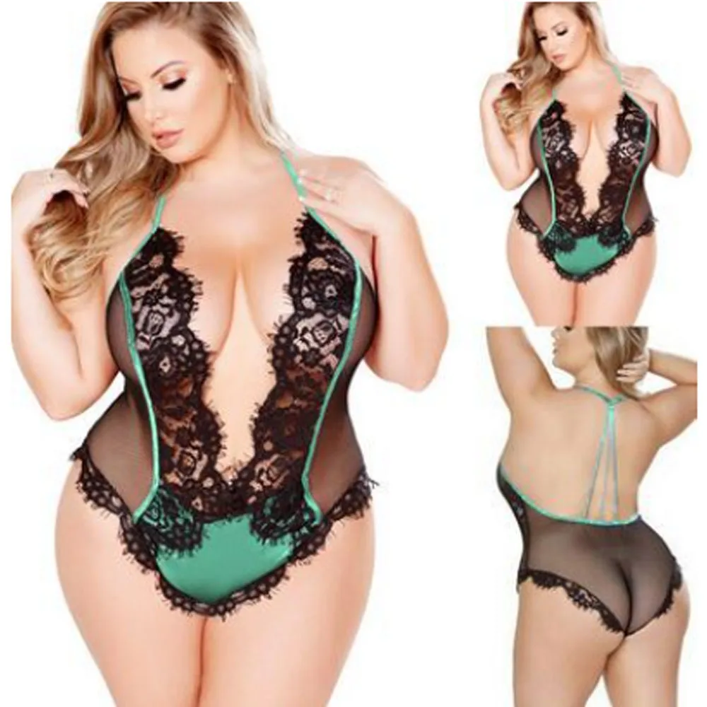 5XL женское сексуальное нижнее белье, горячая эротическая одежда, порно, кружевное нижнее белье с цветочным кружевом и глубоким V-образным вырезом, костюмы
5XL женское сексуальное нижнее белье, горячая эротическая одежда, порно, кружевное нижнее белье с цветочным кружевом и глубоким V-образным вырезом, костюмы