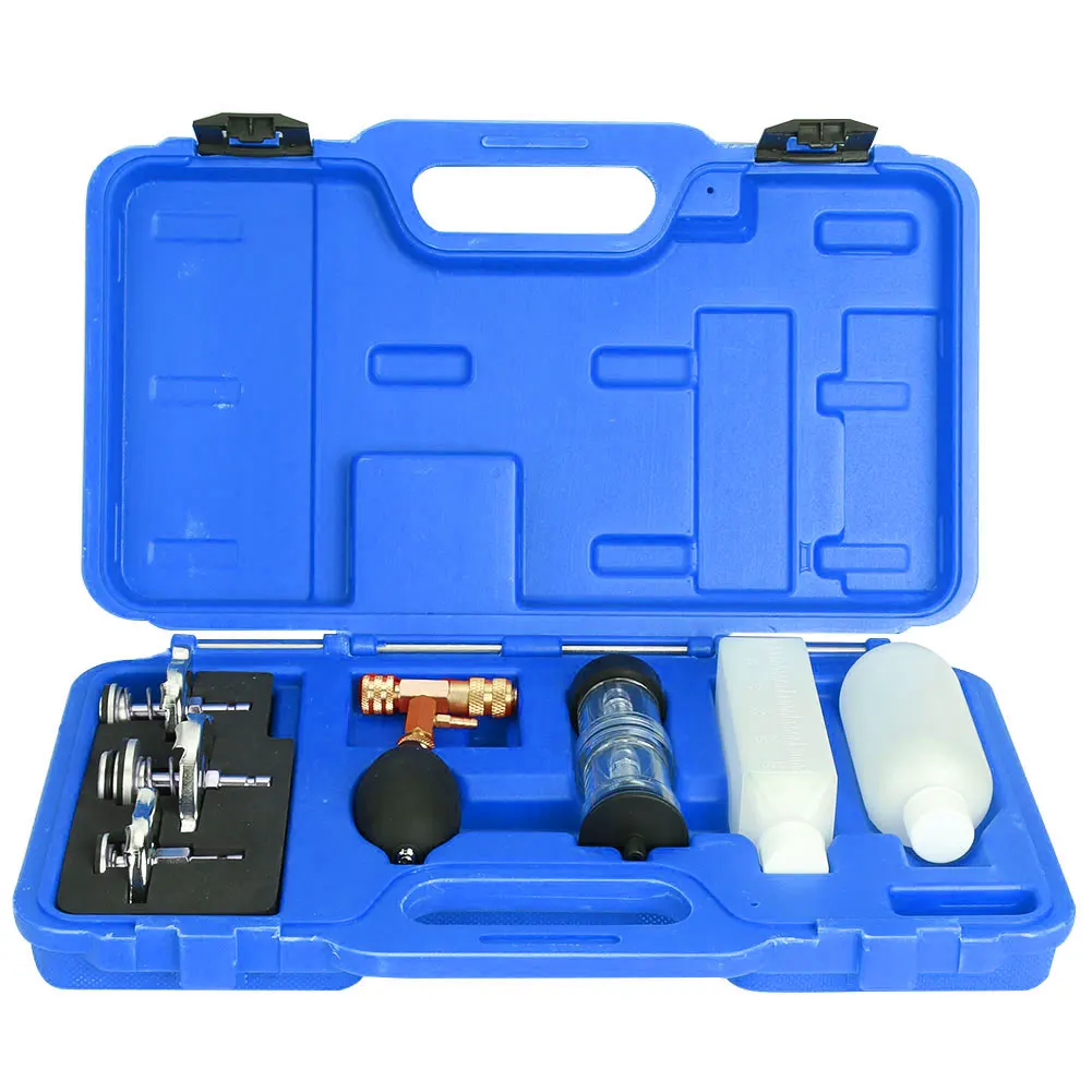CO2 Cylinder Head Gasket Leak Detector Tester with 3 Bayonet Adapters for Audi BMW Ford
CO2 Cylinder Head Gasket Leak Detector Tester with 3 Bayonet Adapters for Audi BMW Ford
