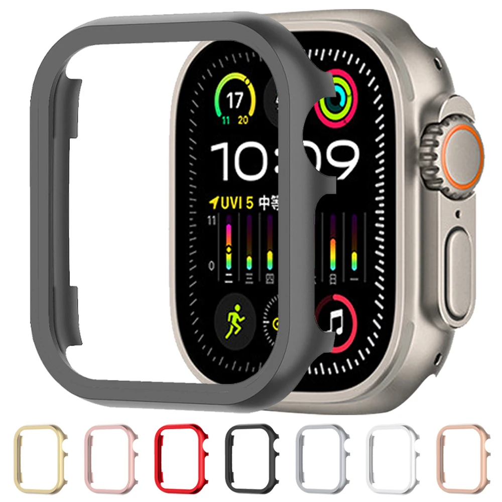 Metal Cover for Apple Watch Case Ultra 2 1 49mm 9 41mm 45mm iWatch 8 7 6 SE 40 44mm Aluminium Alloy Protector Bumper Frame Cases
Metal Cover for Apple Watch Case Ultra 2 1 49mm 9 41mm 45mm iWatch 8 7 6 SE 40 44mm Aluminium Alloy Protector Bumper Frame Cases