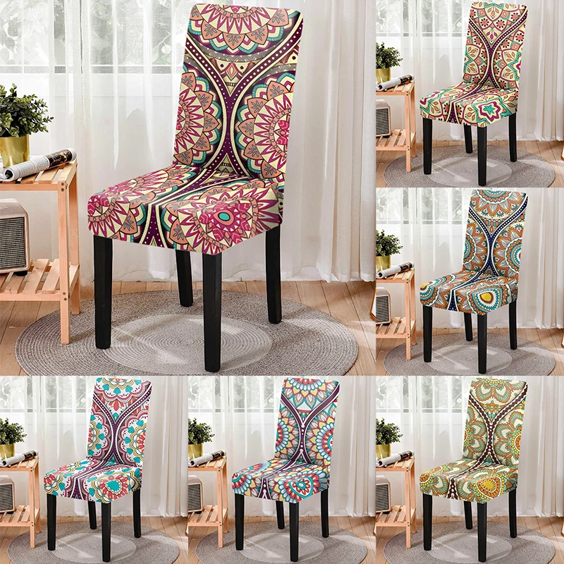 Mandala Pattern All-inclusive Spandex Office Chair Cushion Covers Removable Dinning Chair Covers Kitchen Stools Home Decor
Mandala Pattern All-inclusive Spandex Office Chair Cushion Covers Removable Dinning Chair Covers Kitchen Stools Home Decor