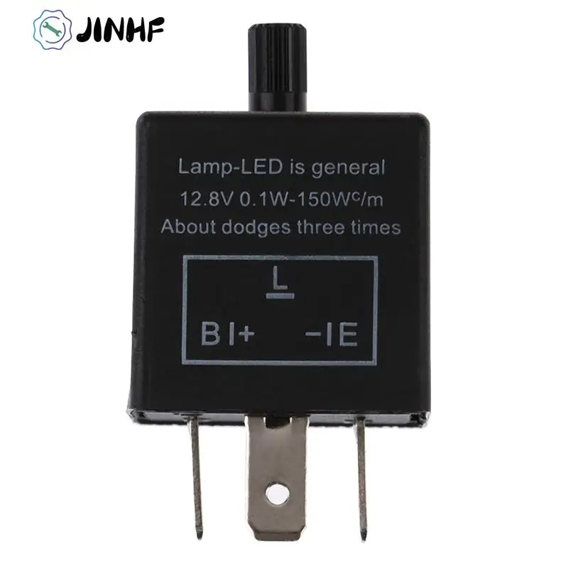 Новинка 1 шт. Регулируемый 3-контактный автомобильный мотоциклетный светодиодный указатель поворота мигающее реле для большинства 12 В 
Новинка 1 шт. Регулируемый 3-контактный автомобильный мотоциклетный светодиодный указатель поворота мигающее реле для большинства 12 В