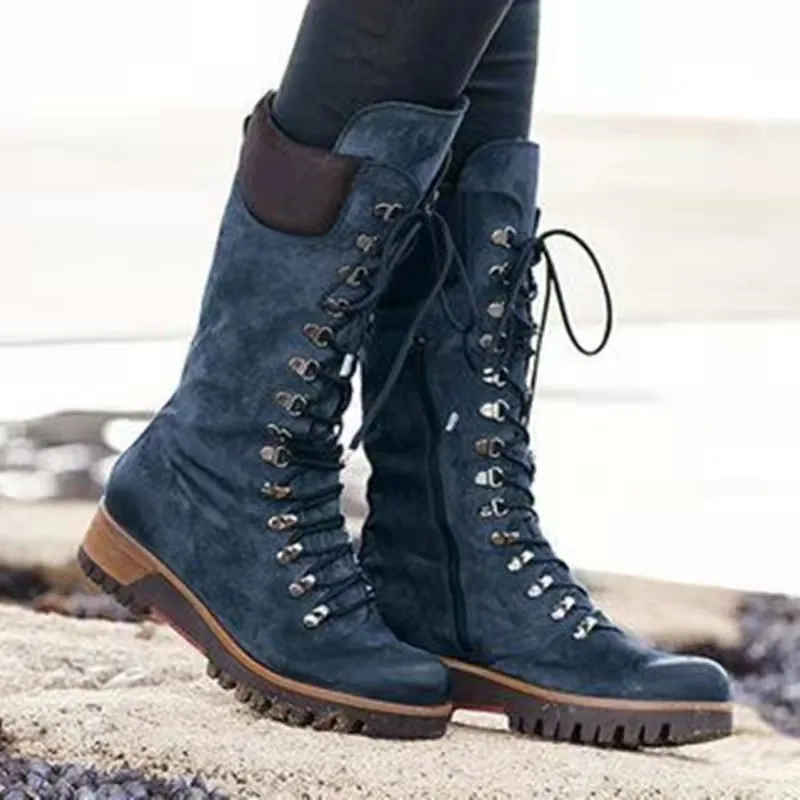 Fall/Winter 2022 New Fashion Suede Warm Thick High-heeled Martin Boots Plus Size Lace-up Women's Boots
Fall/Winter 2022 New Fashion Suede Warm Thick High-heeled Martin Boots Plus Size Lace-up Women's Boots